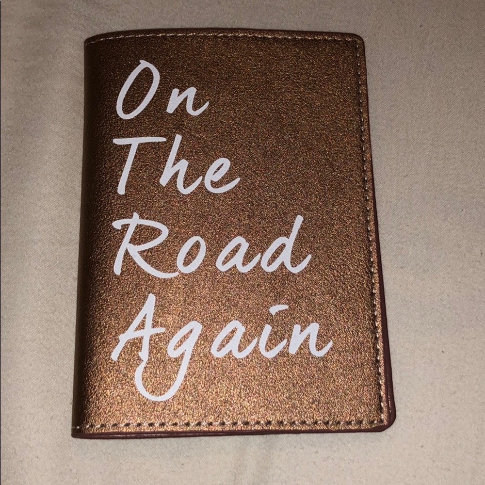 Rose Gold Passport Cover